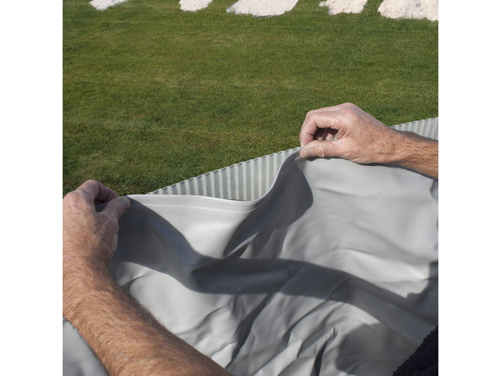 Piscina de Acero Finlandia 730x375X120 cm. Gre KIT730N