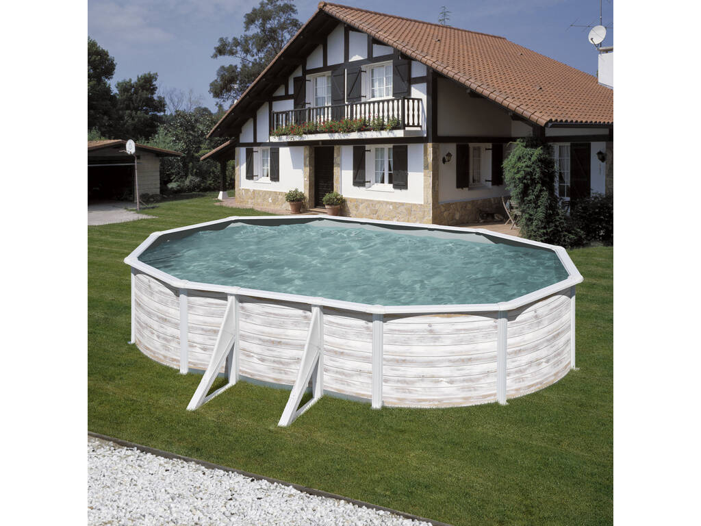 Piscine en Acier Finlandia 610x375X120 cm. Gre KIT610N