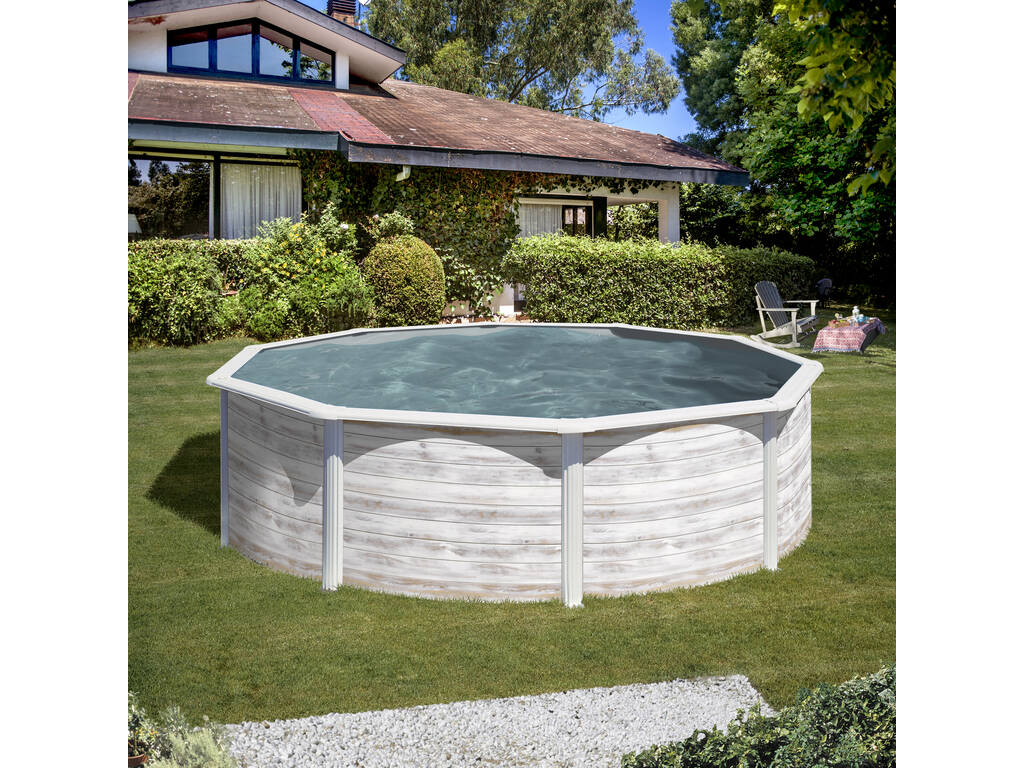 Piscine en Acier Finlandia 460X120 cm. Gre KIT460N