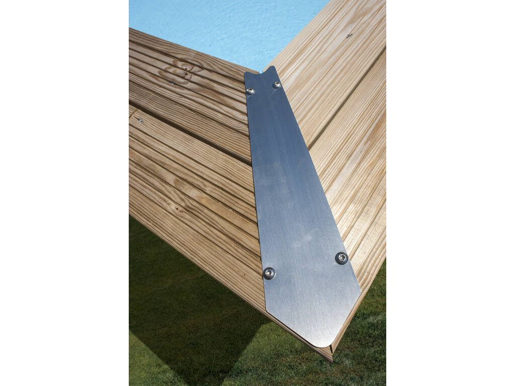 Piscina Redonda Madeira Vanille 2 400X119 cm. Gre 800002