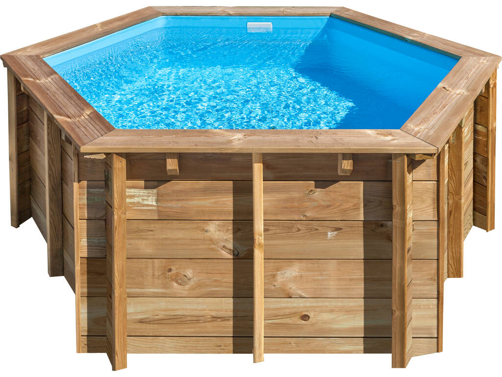 Piscina Redonda Madera Lili 2 280X107 cm. Gre 800008