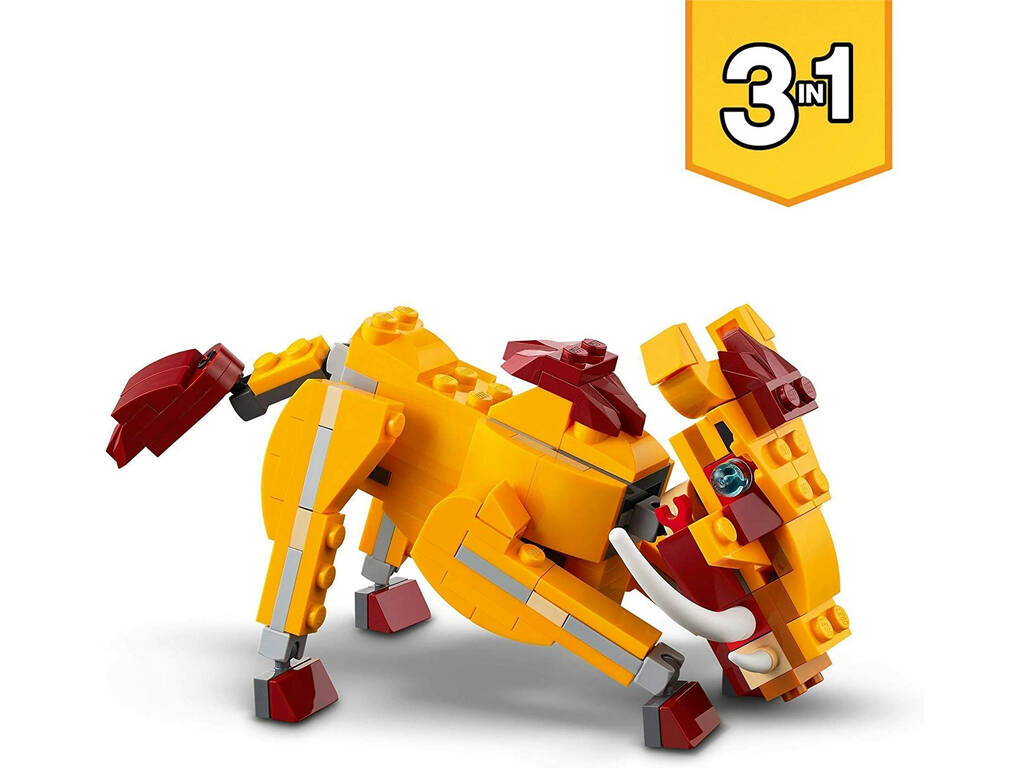 Lego Creator leone selvaggio 31112
