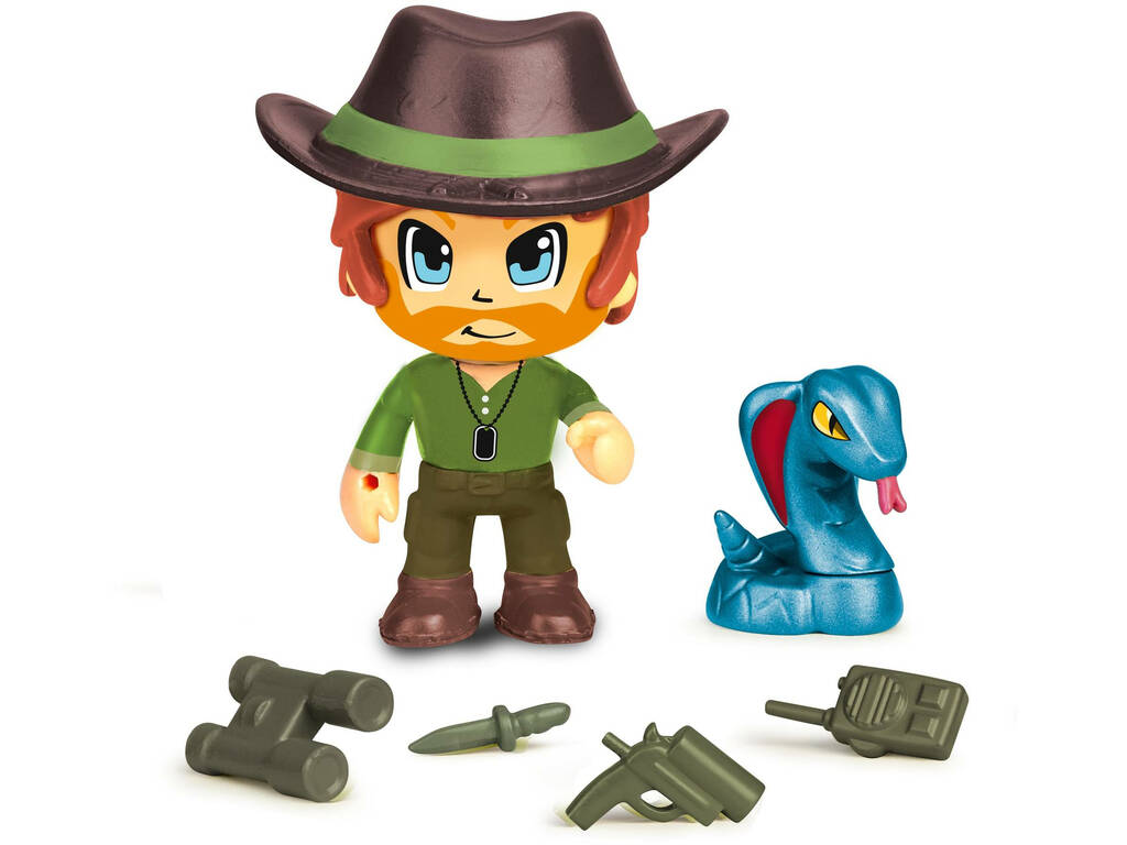 Pin y Pon Action Wild 2 Figuras y Animales 700016607
