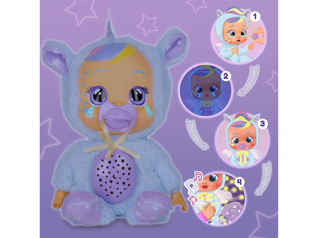 Bebés Llorones Good Night Jenna Estrellitas IMC Toys 84070