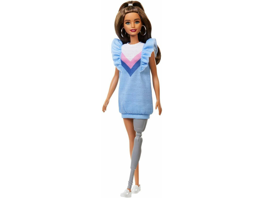 Barbie Fashionista vestito con gamba protesica Mattel GYB08