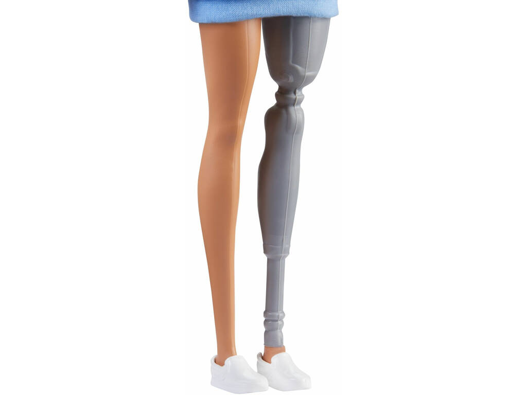 Barbie Fashionista vestito con gamba protesica Mattel GYB08