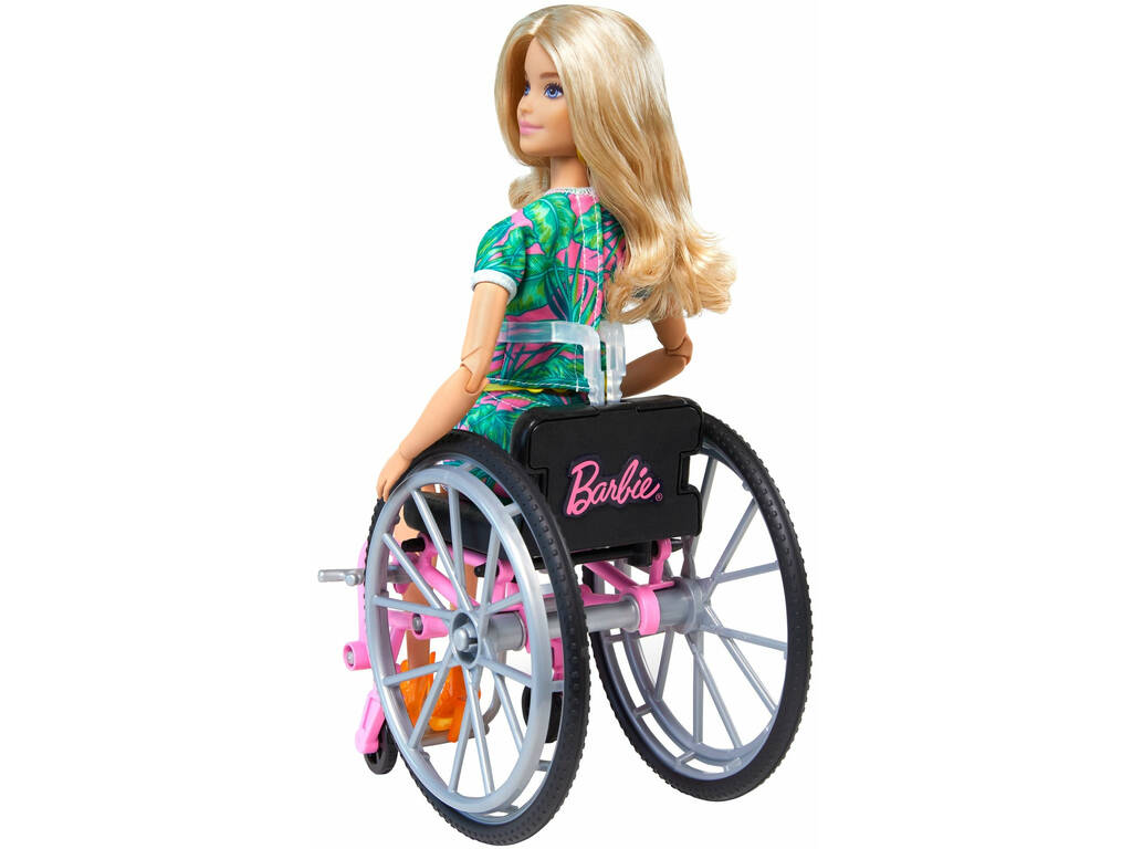 Fauteuil roulant Barbie Fashionista Mattel GRB93