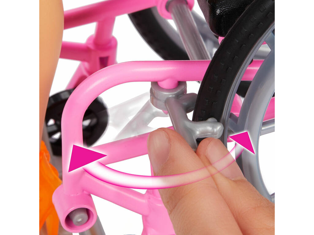 Fauteuil roulant Barbie Fashionista Mattel GRB93