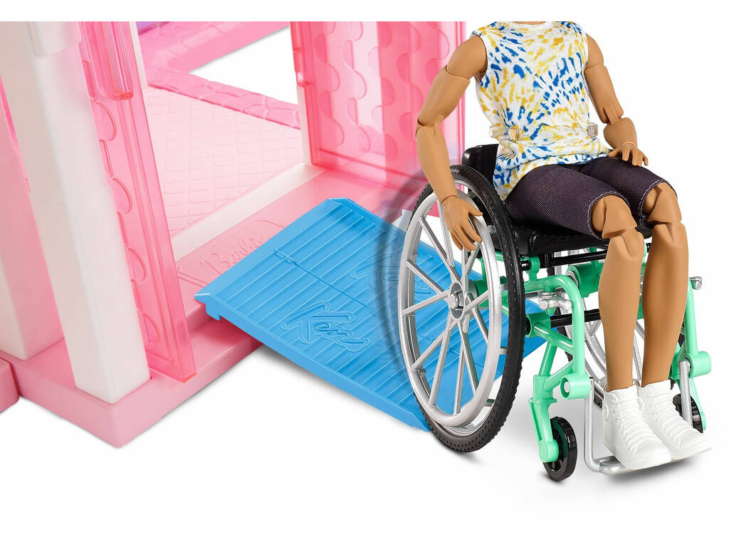 Ken Fashionista en Fauteuil Roulant Mattel GWX93