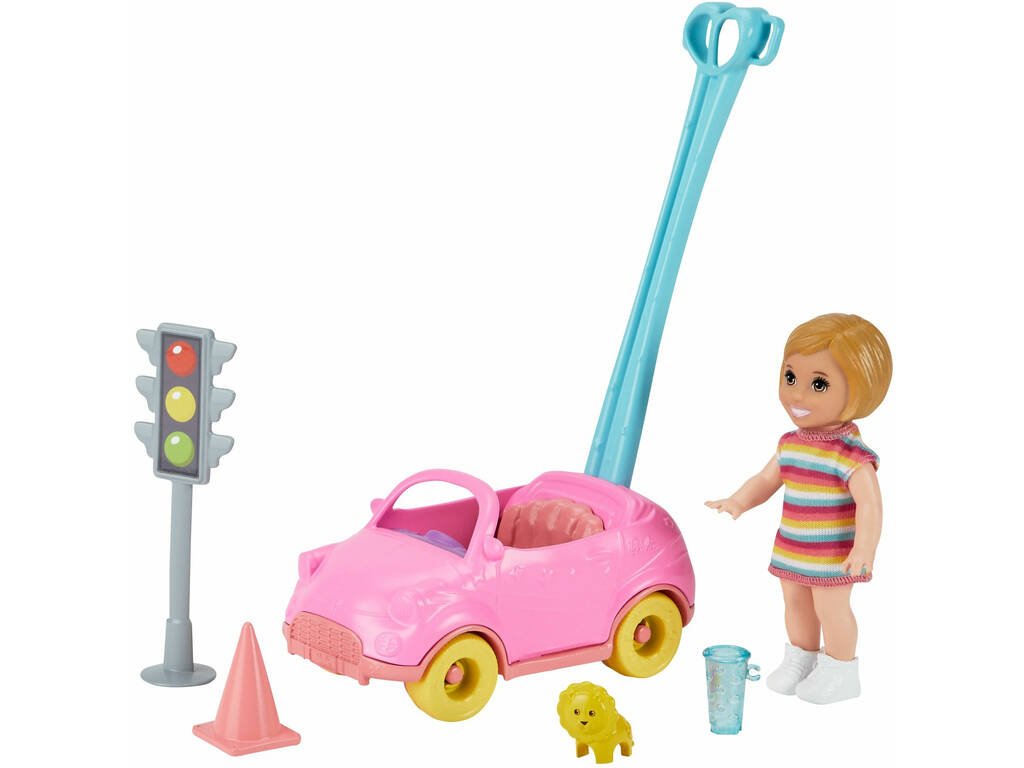 Barbie Skipper Bambola con auto giocattolo Mattel GRP17