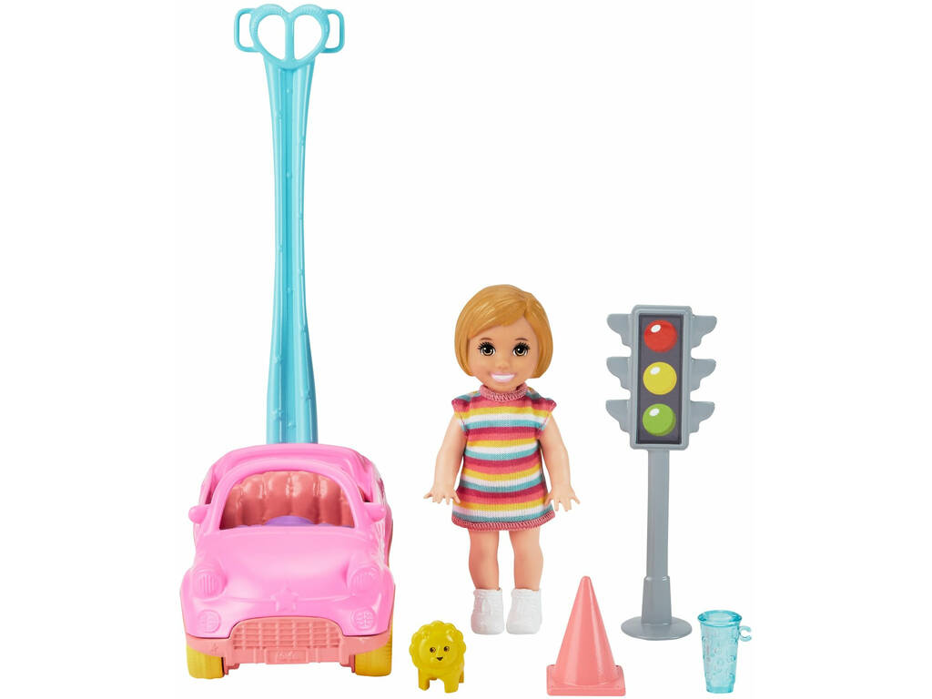 Barbie Skipper Bambola con auto giocattolo Mattel GRP17