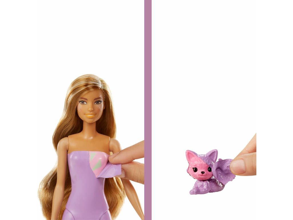 Poupée Barbie Coffret Color Reveal Sirène Fantastique Mattel GXV93