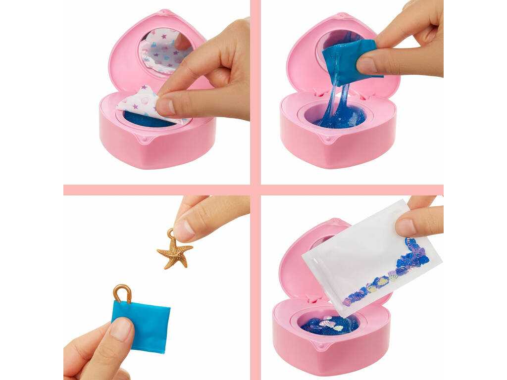 Poupée Barbie Coffret Color Reveal Sirène Fantastique Mattel GXV93