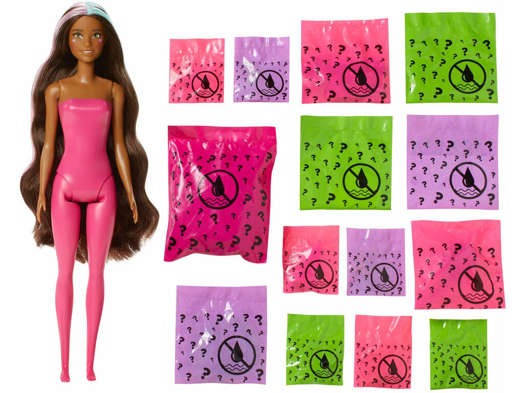 Poupée Barbie Coffret Color Reveal Licorne Fantastique Mattel GXV95