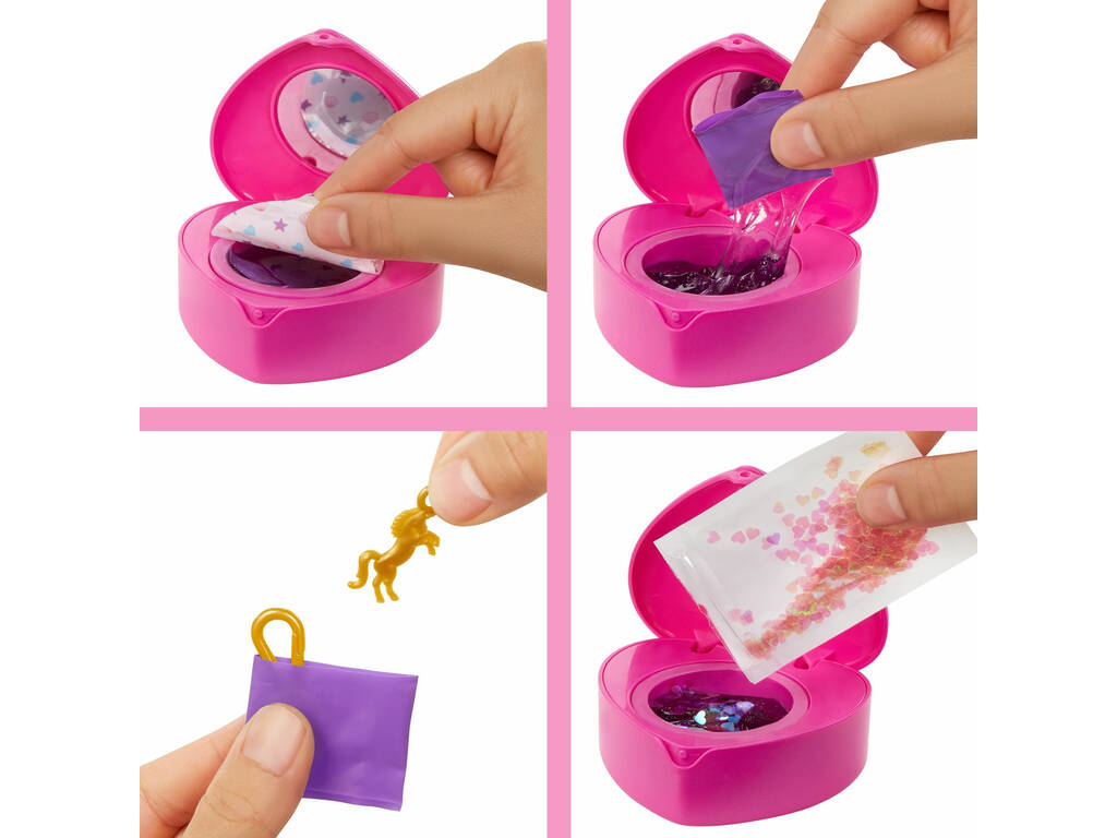 Poupée Barbie Coffret Color Reveal Licorne Fantastique Mattel GXV95