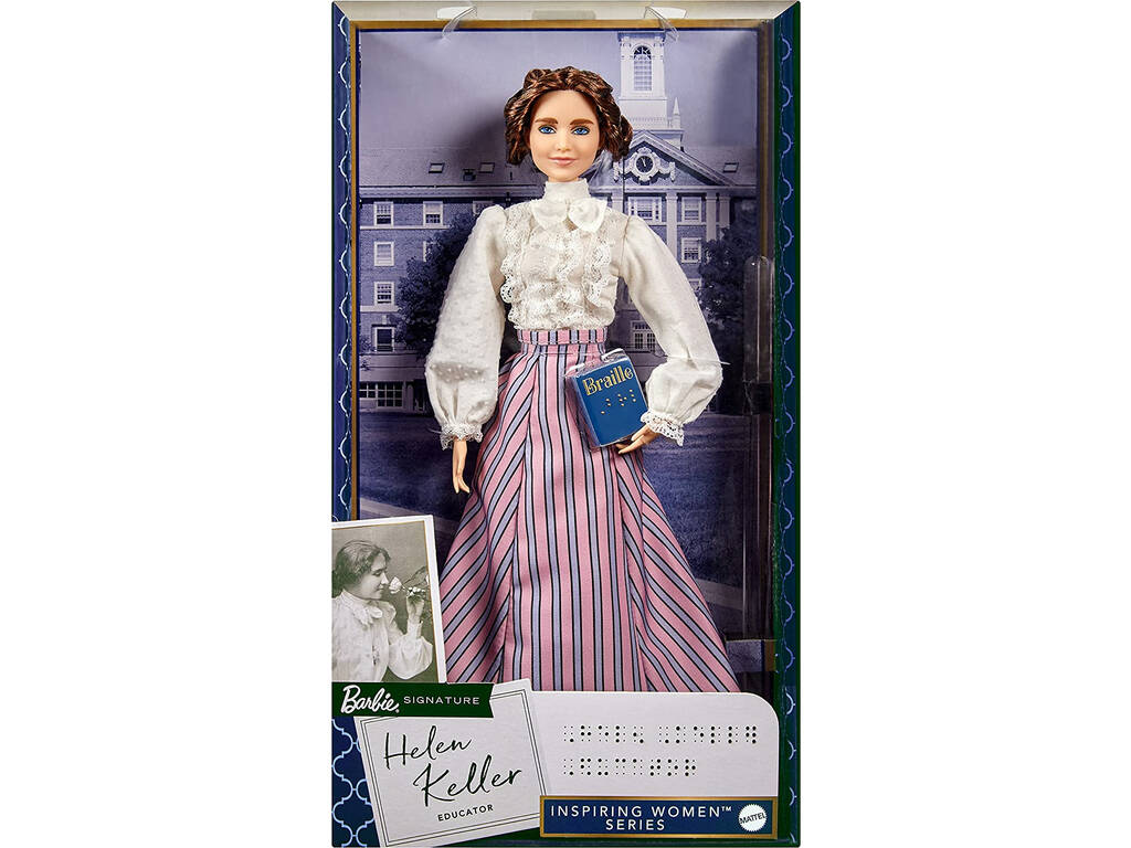 Collezione Barbie Donne che ispirano Helen Keller Mattel GTJ78