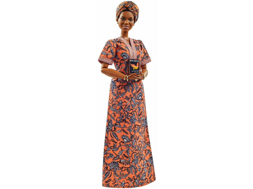 Série Femmes d’Exception de Barbie Poupée Maya Angelou Mattel GXF46