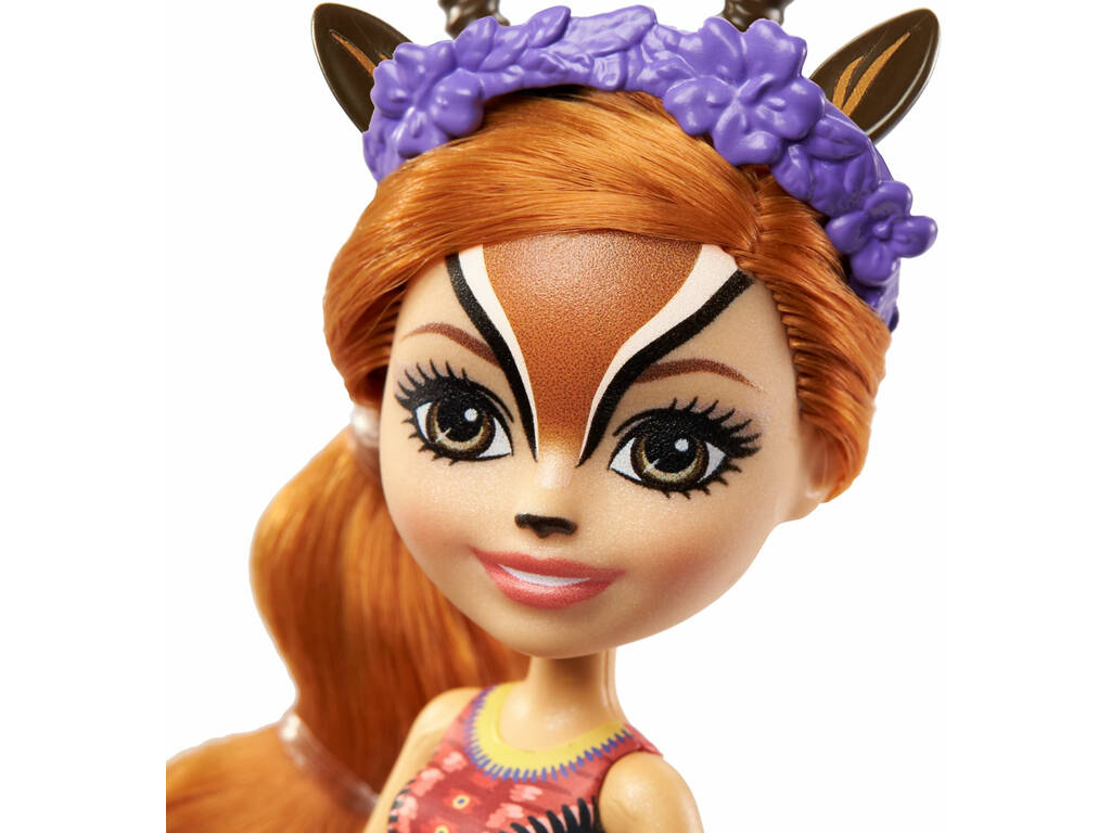Enchantimals Bambola Gabriela Gazelle e Spotter Mattel GTM26