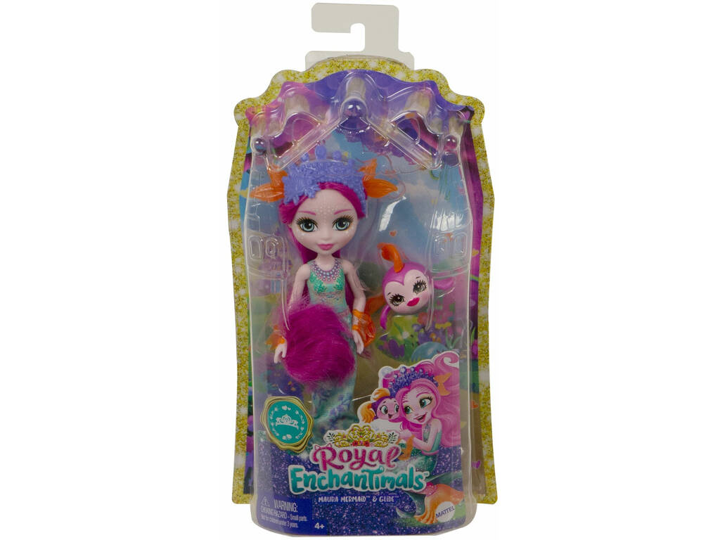 Enchantimals Maura Sirena e Bambola Glide Mattel GYJ02