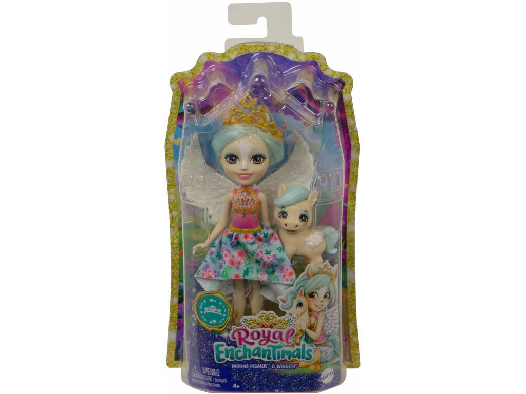 Enchantimals Mini-Poupée Paolina Pégase et Wingley Mattel GYJ03