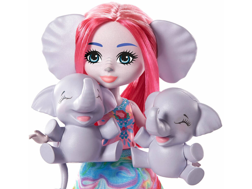 Enchantimals Savane Ensoleillée mini-poupée Esmeralda Mattel GTM30