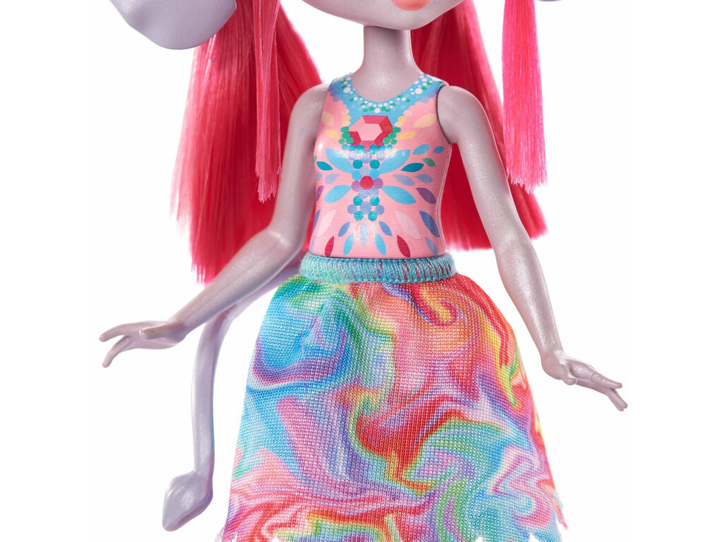 Enchantimals Savane Ensoleillée mini-poupée Esmeralda Mattel GTM30