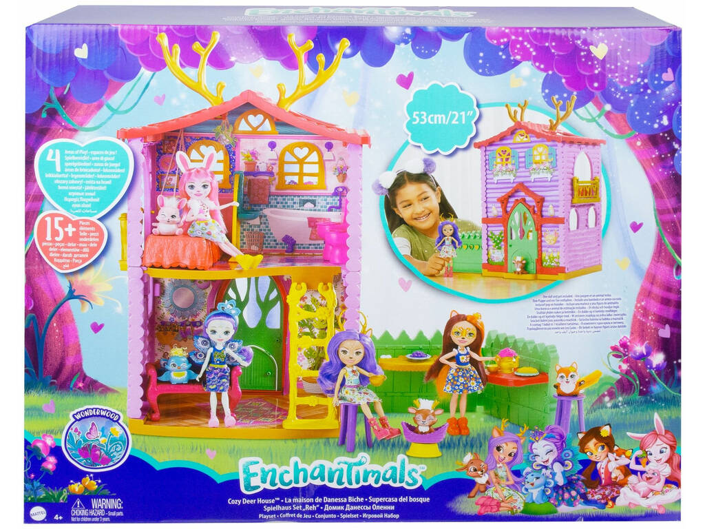Enchantimals Danessa Deer avec Deer House Mattel GYJ18
