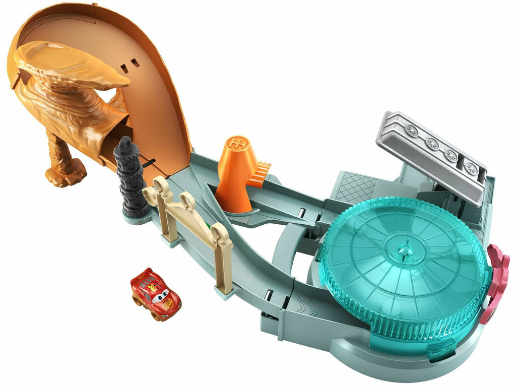 Auto alla deriva in Radiator Springs Mattel GTK92
