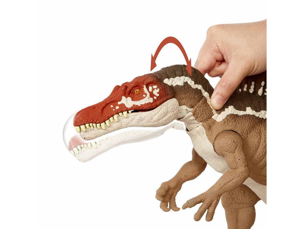 Jurassic World Spinosaurus masticatore Mattel HCG54