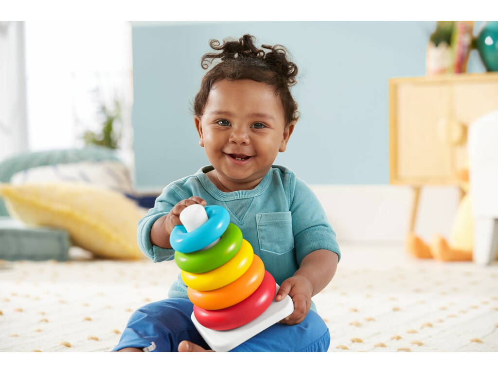 Fisher Price Eco Rocking Pyramid Mattel GRF09