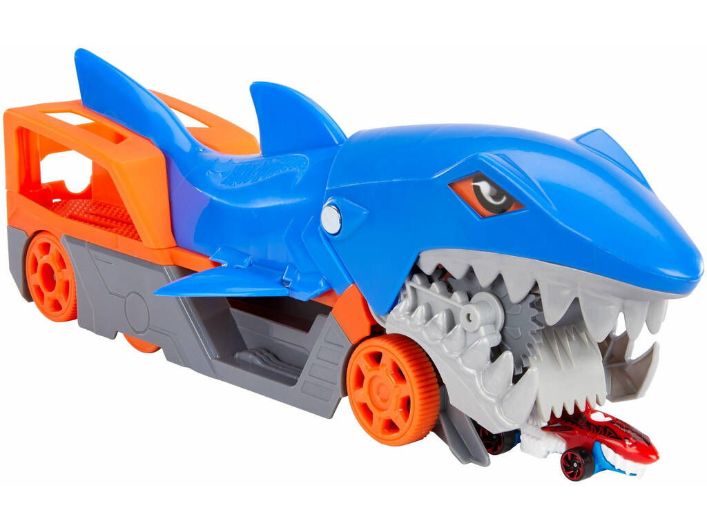 Hot Wheels Trailer Squalo di Trasporto Mattel GVG36