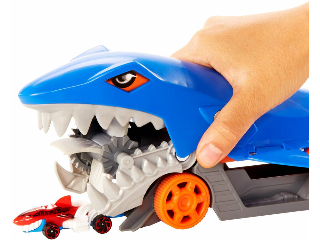 Hot Wheels Trailer Squalo di Trasporto Mattel GVG36