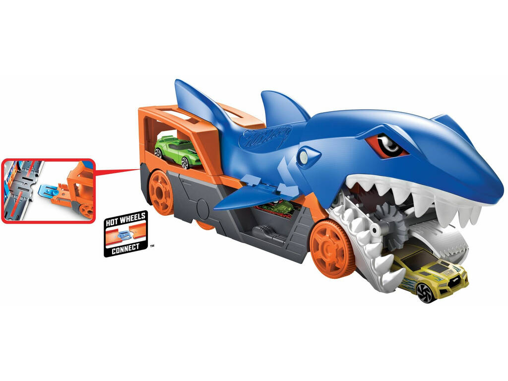Hot Wheels Trailer Squalo di Trasporto Mattel GVG36