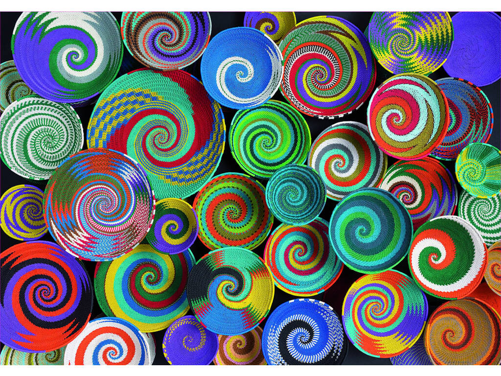 Puzzle 1000 Paniers Africains Educa 19020