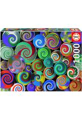 Puzzle 1000 Afrikanischer Korb Educa 19020