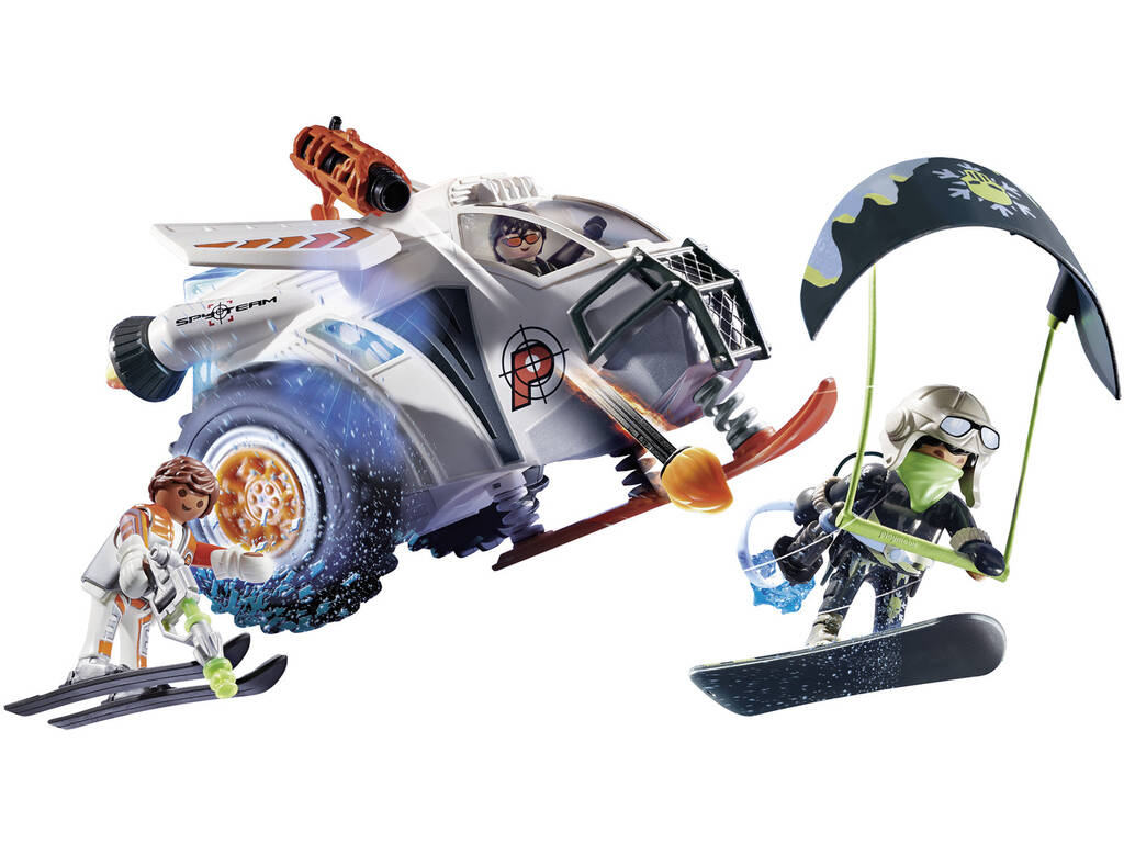 Playmobil TopAgents Spyteam Planador de Neve 70231