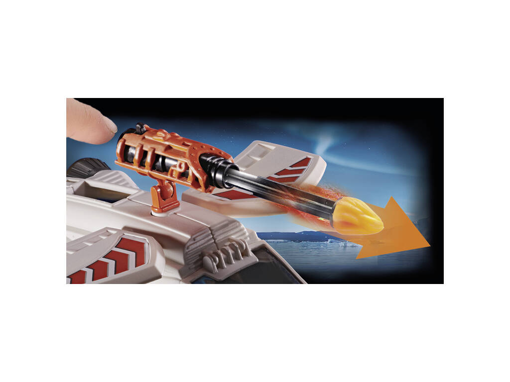 Playmobil TopAgents Spyteam Planador de Neve 70231