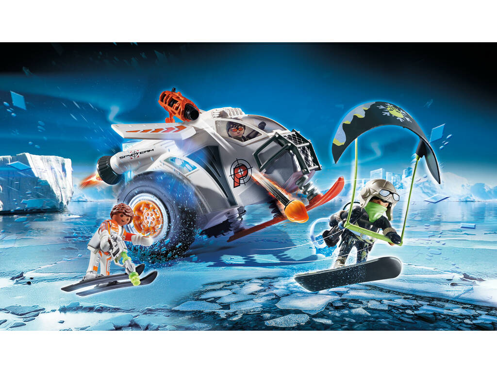 Playmobil TopAgents Spyteam Planador de Neve 70231
