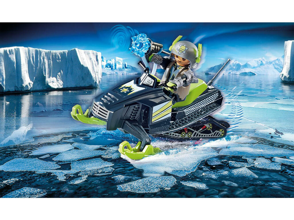 Playmobil TopAgents Artic Rebels Motoneige 70235