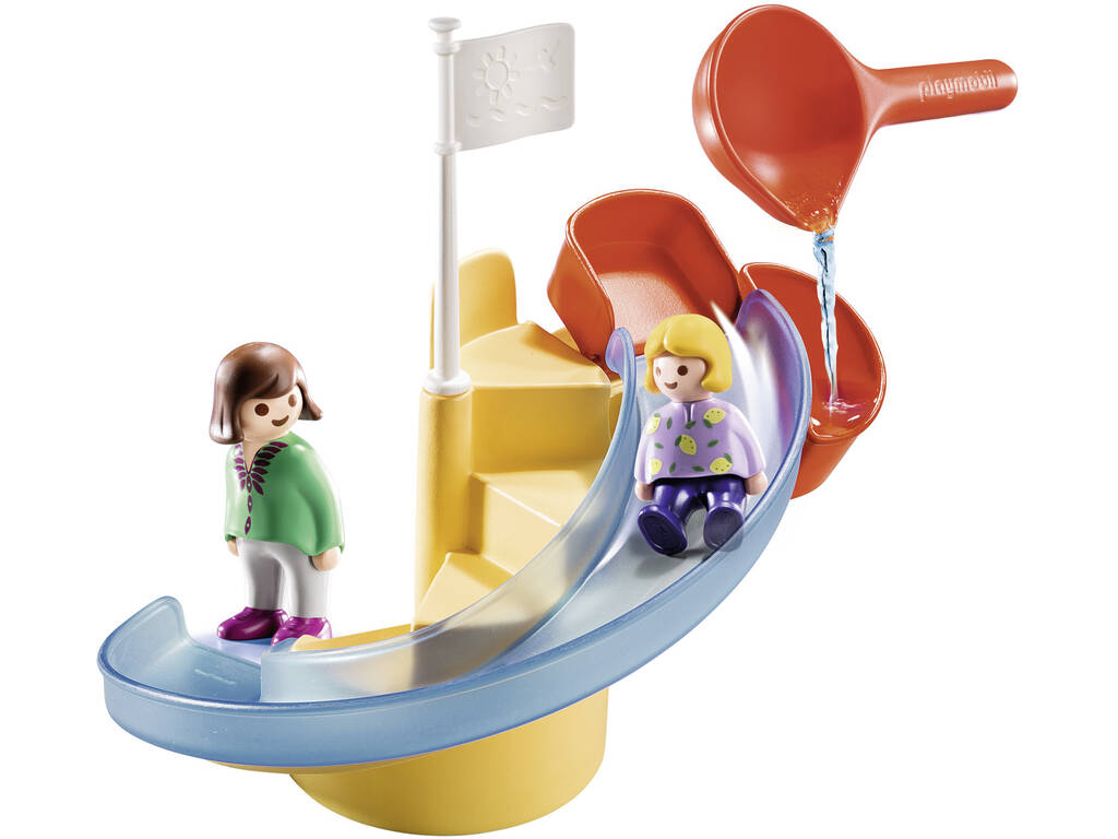 Playmobil 1,2,3 Scivolo Acquatico 70270