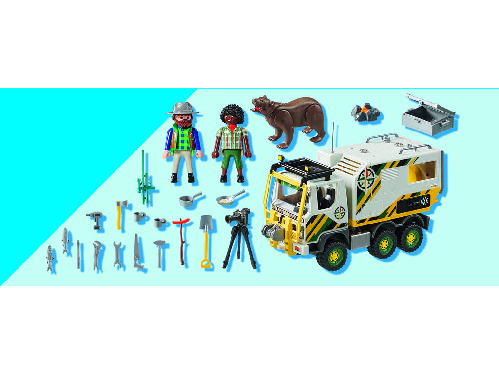 Playmobil Wild Life Camion d'Aventures 70278