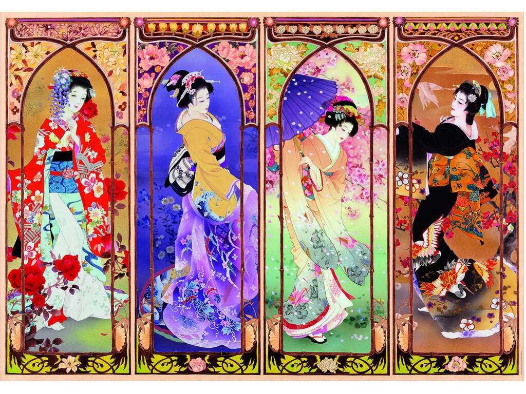 Puzzle 4000 Collage Japonesa Educa 19055