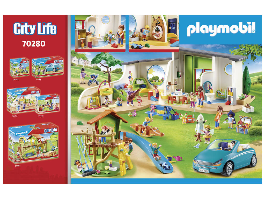 Playmobil Creche Arco-íris 70280