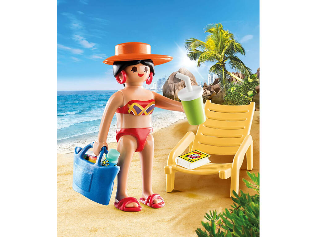 Playmobil Turista con amaca 70300