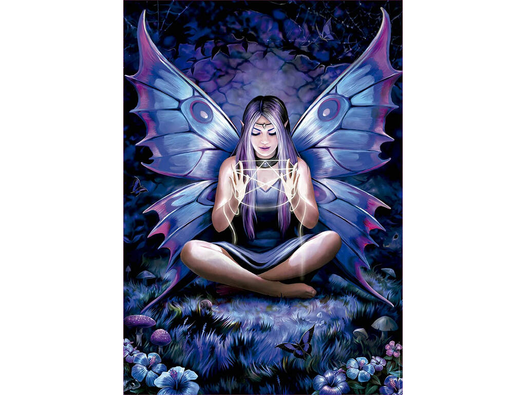 Puzzle 500 Tisseuse de Sorts, Anne Stokes Educa 18998