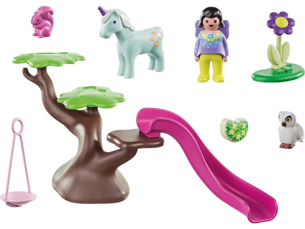 Playmobil 1.2.3 Parque Infantil Fada 70400