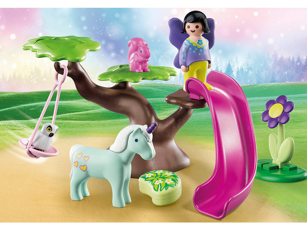 Playmobil 1.2.3 Parque Infantil Fada 70400