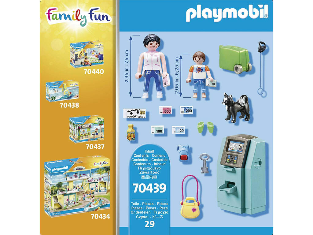 Turisti Playmobil con cassiere 70439