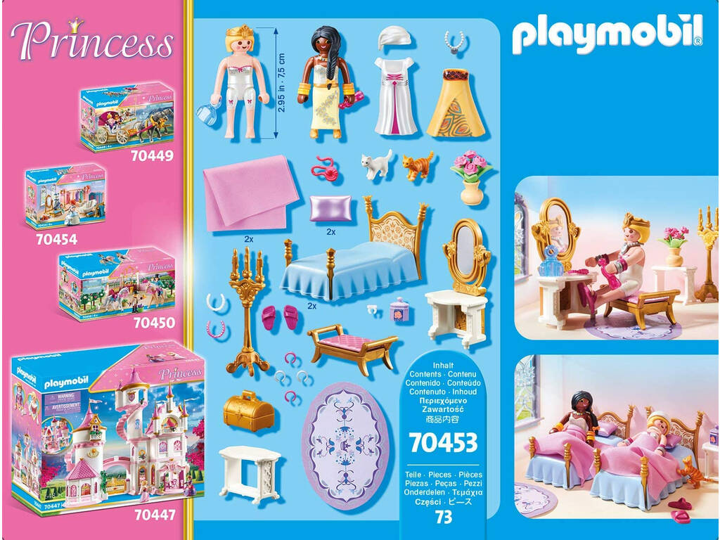 Playmobil Dormitório Real 70453
