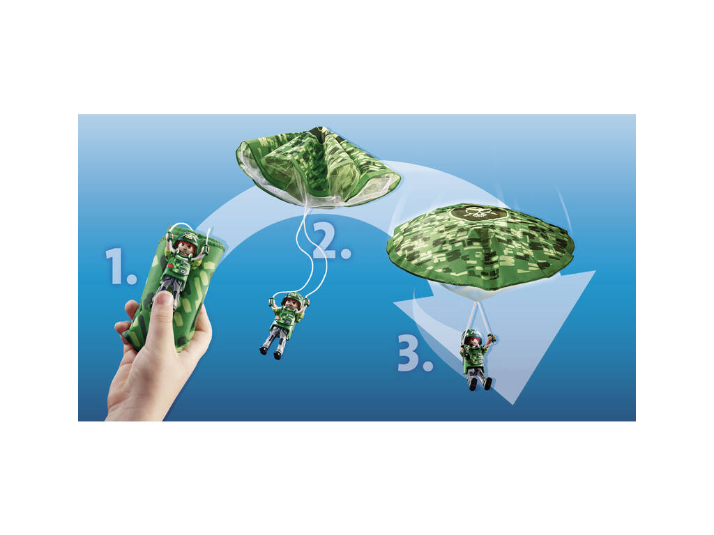 Playmobil City Action Persiguimento in Paracadute 70569